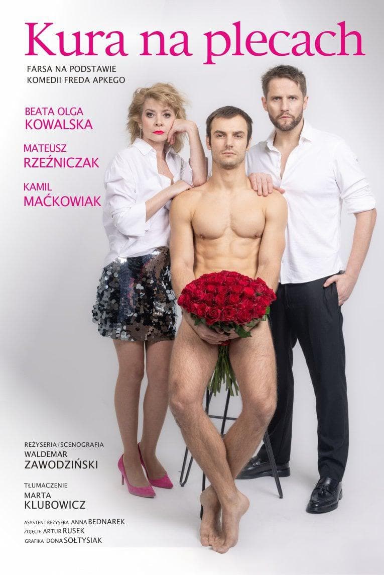 Kura na plecach