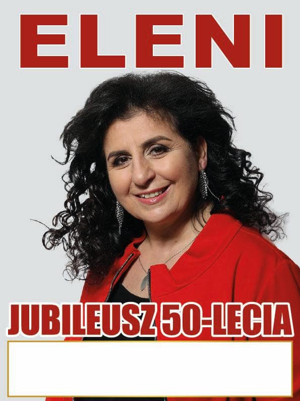 Koncert Eleni z zespołem - Jubileusz 50 lecia!