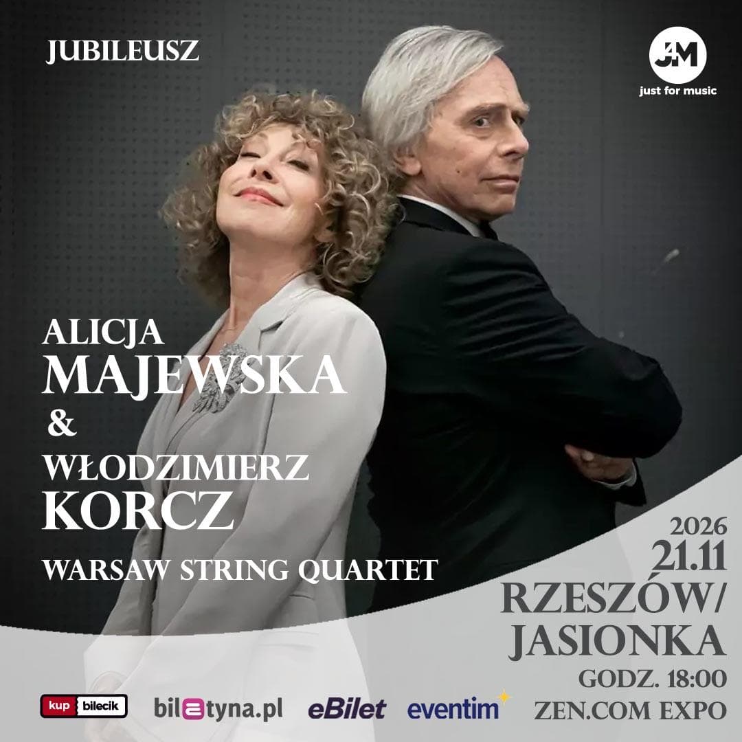 Alicja Majewska & Włodzimierz Korcz & Warsaw String Quartet - Jubileusz / koncert
