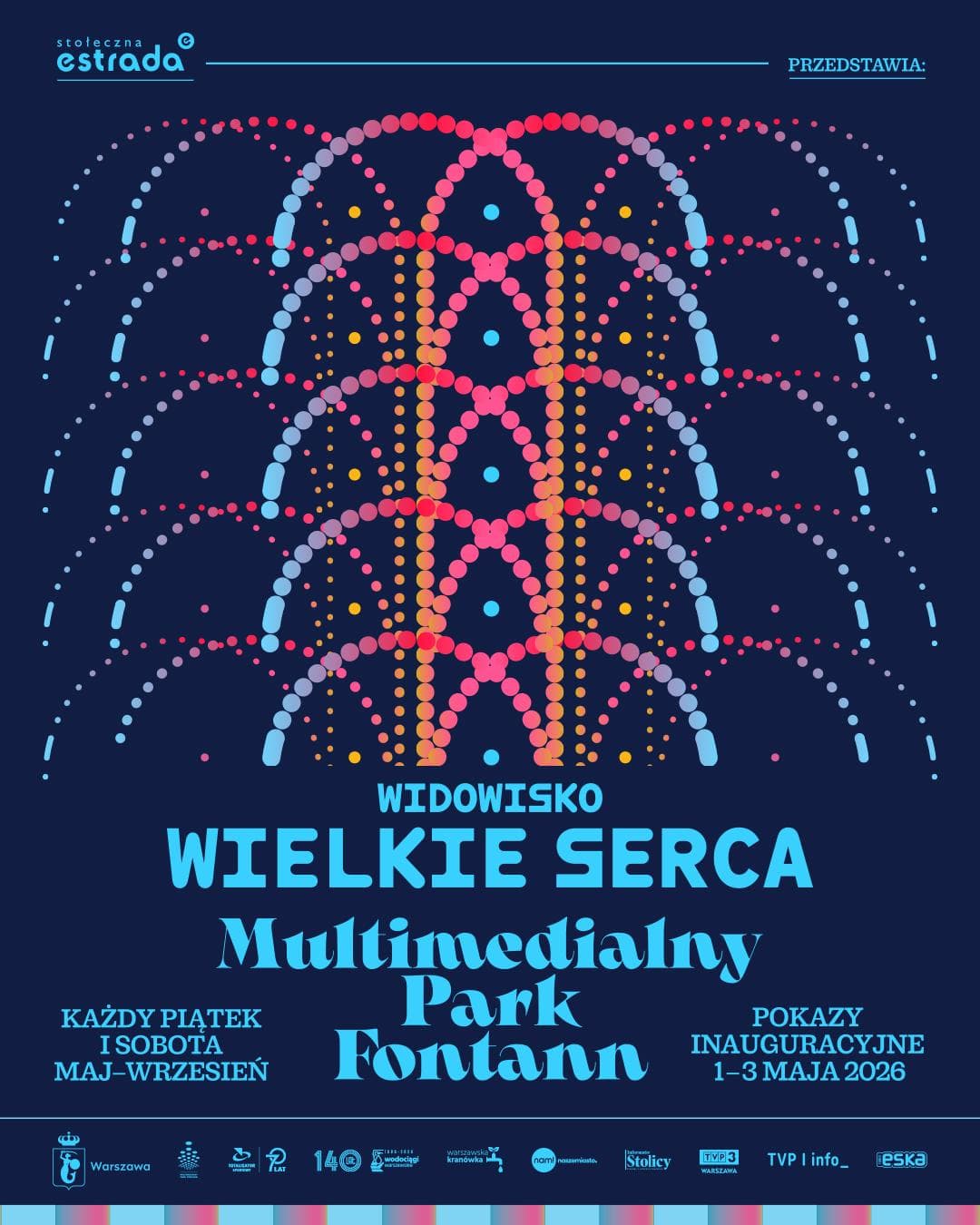 „Wielkie Serca” – Pokazy w Multimedialnym Parku Fontann