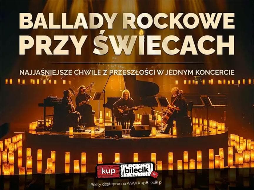 Ballady Rockowe przy świecach