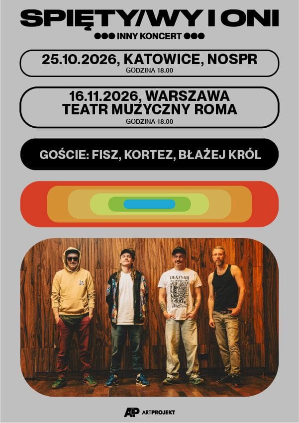 Spięty / WY I ONI – Koncert specjalny feat. FISZ, KORTEZ, BŁAŻEJ KRÓL