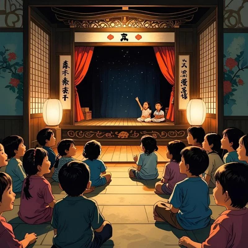 Kamishibai – teatr ilustracji dla dzieci