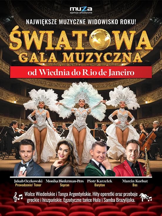 Światowa Gala Muzyczna – od Wiednia do Rio de Janeiro