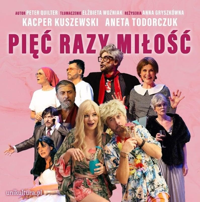 Spektakl komediowy - Pięć razy miłość