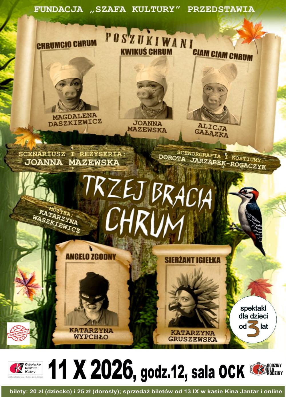 TRZEJ BRACIA CHRUM - Godziny dla Rodziny