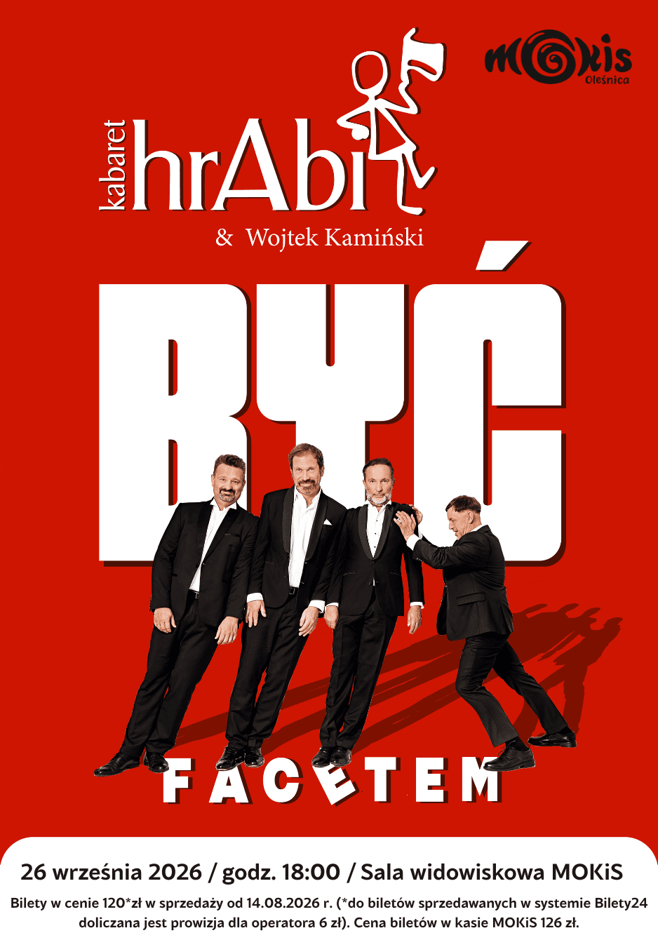 Kabaret hrAbi & Wojtek Kamiński „Być facetem”