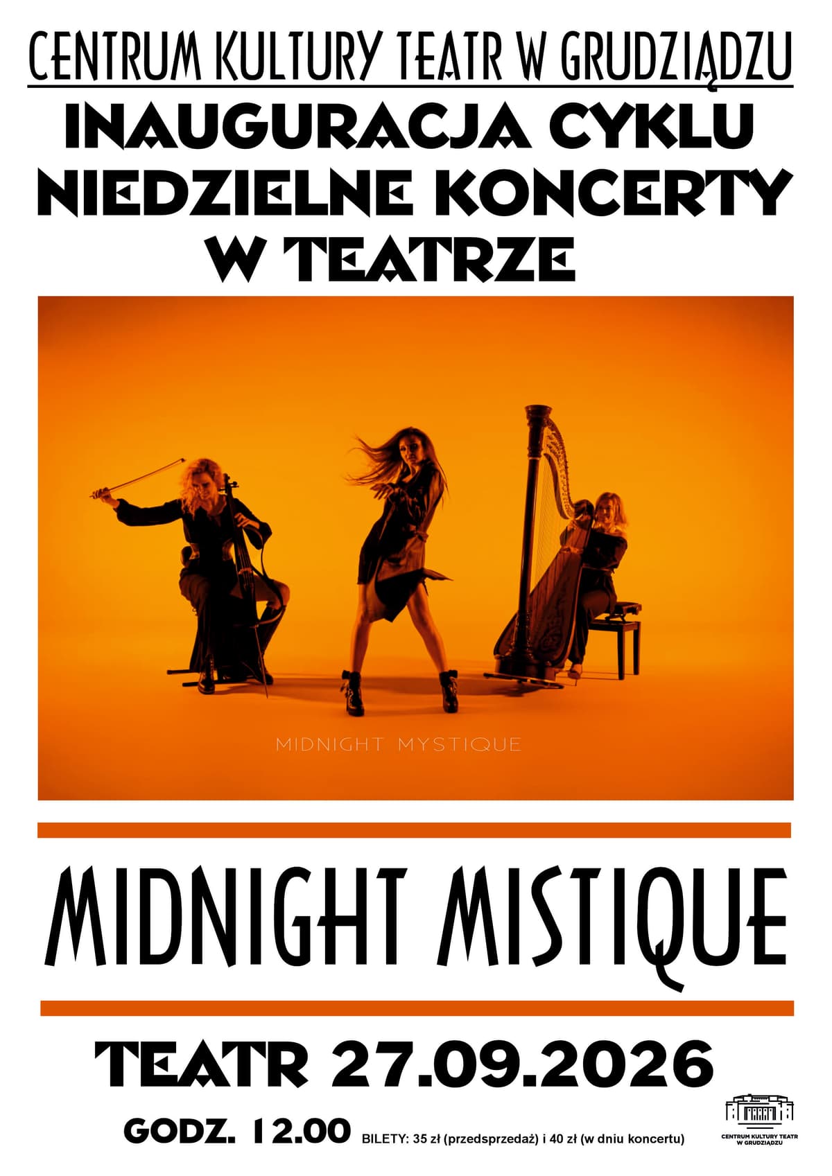 Midnight Mystique - Inauguracja cyklu NIEDZIELNE KONCERTY W TEATRZE