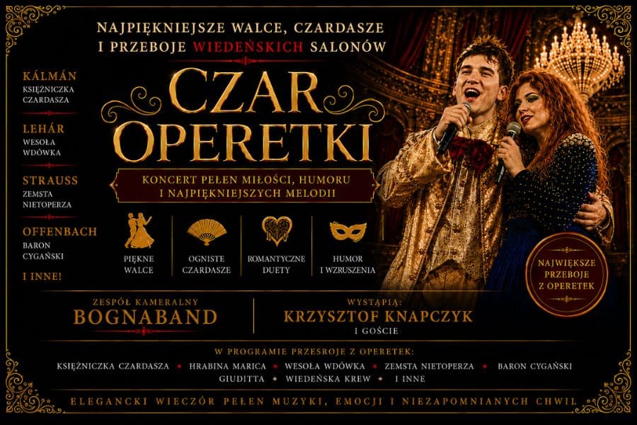 Operetki Czar - Walce, czardasze i przeboje wiedeńskich salonów