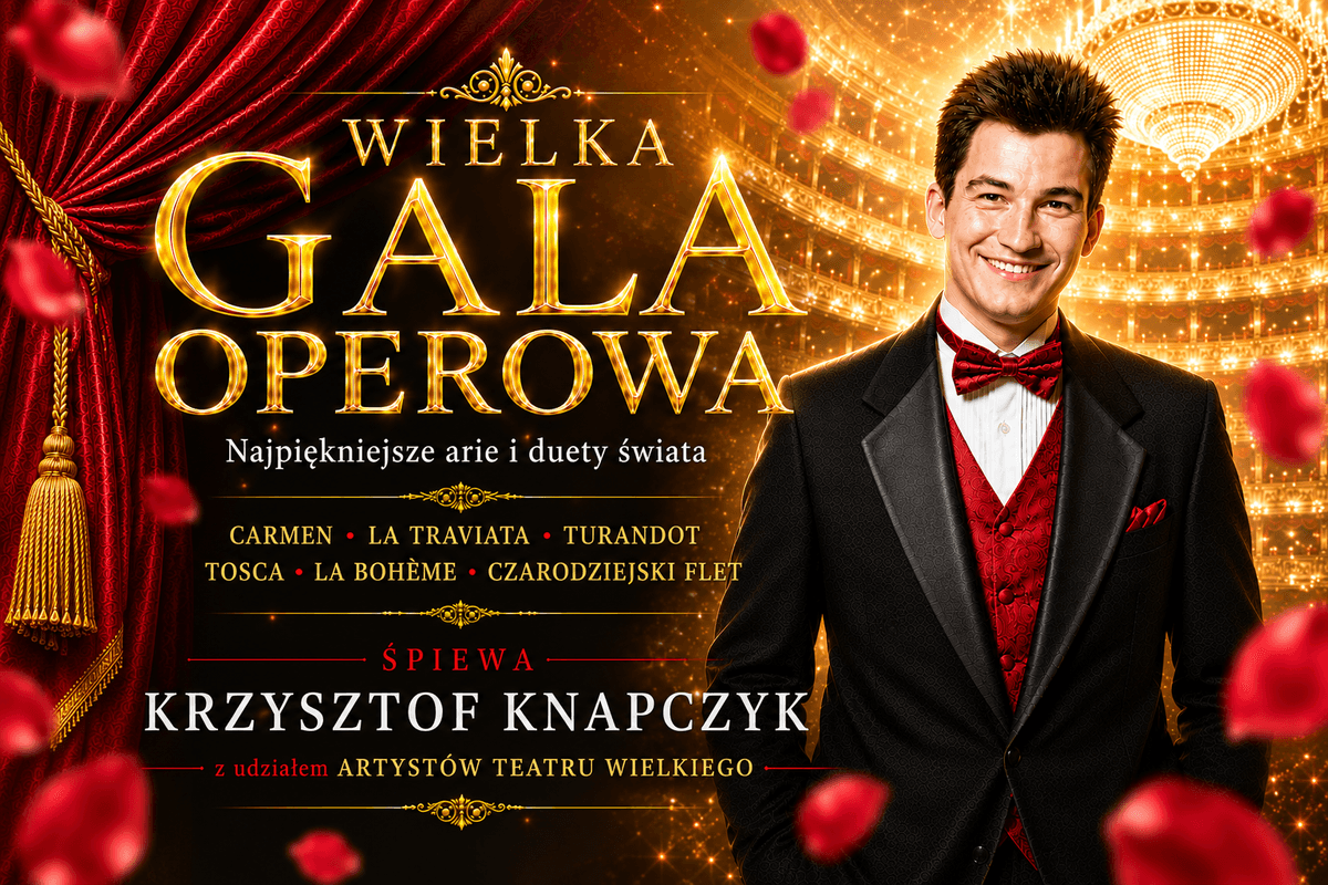 Wielka Gala Operowa: Krzysztof Knapczyk - Carmen, La Traviata, Turandot