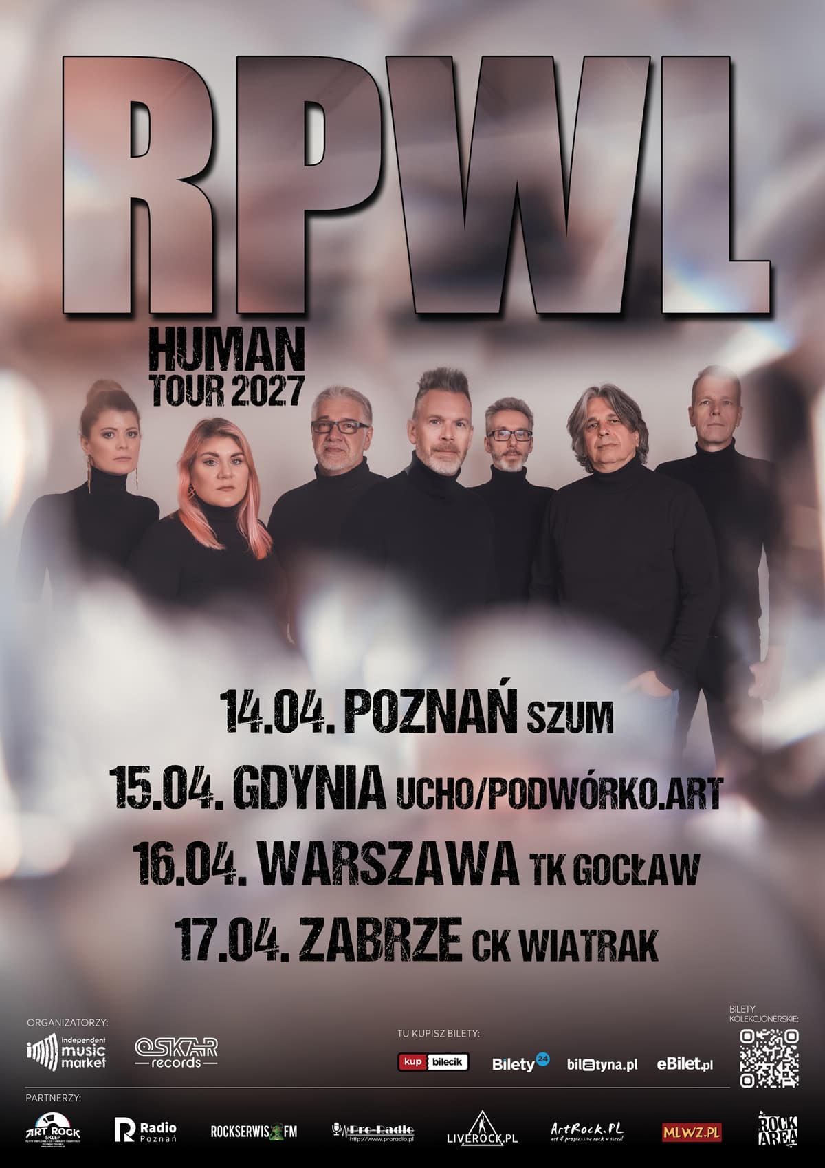 RPWL „HUMAN” Tour 2027 - 14.04.2027 – Poznań, SZUM