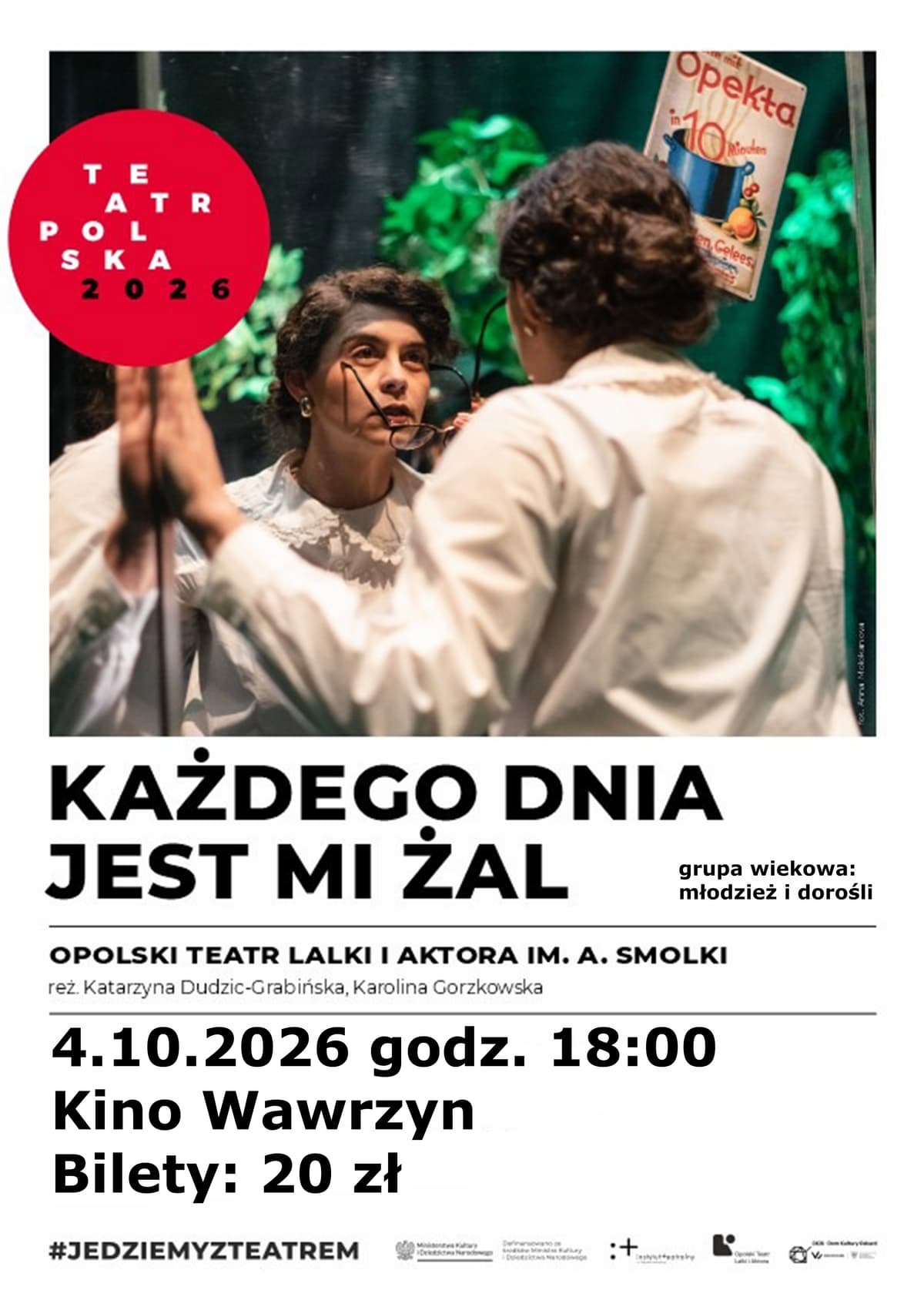 Teatr Polska - "Każdego dnia jest mi żal"