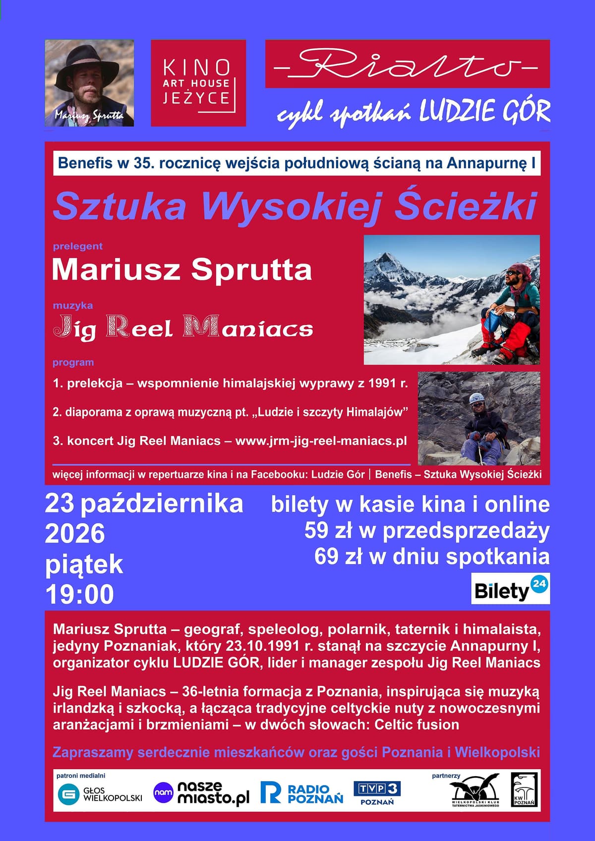 Ludzie Gór | Benefis – Sztuka Wysokiej Ścieżki