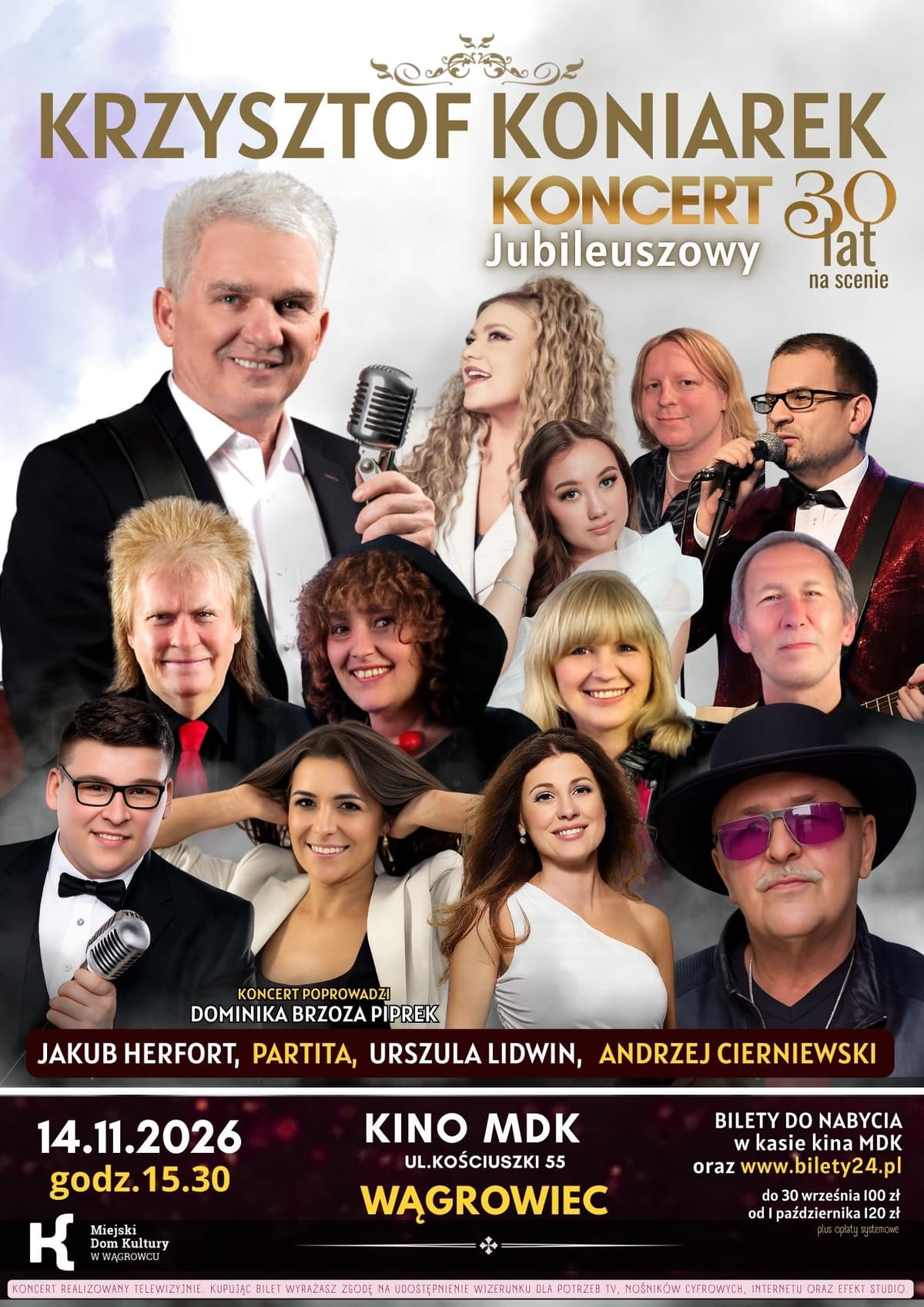 Krzysztof Koniarek - Koncert Jubileuszowy 30 lat na scenie