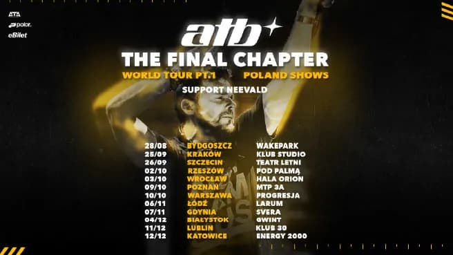 ATB FINAL CHAPTER POLAND TOUR