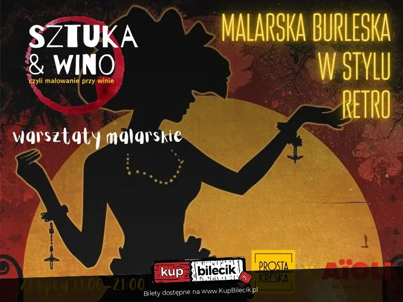 Malowanie przy winie